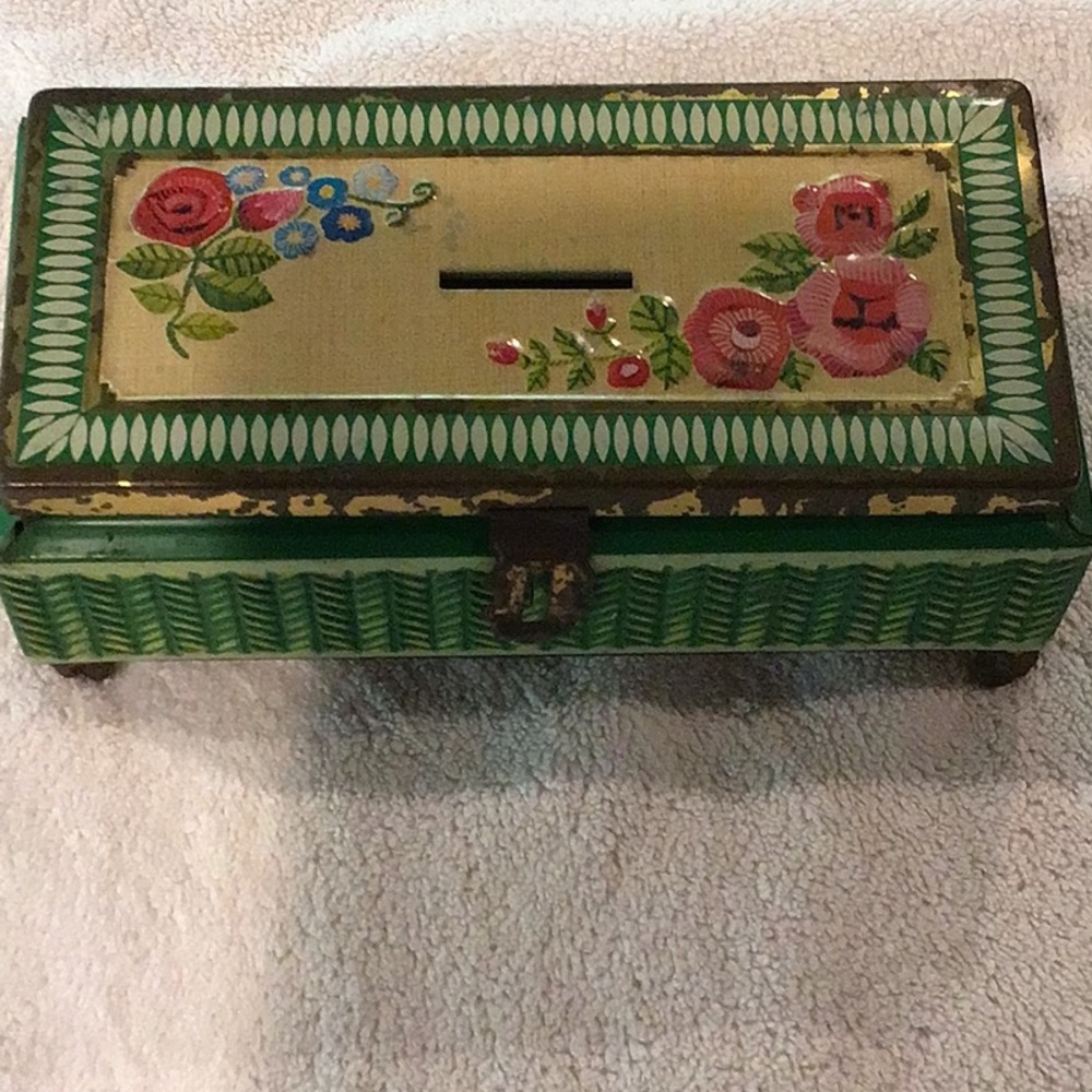 Fricke & Nacke Vintage Tin Bank
